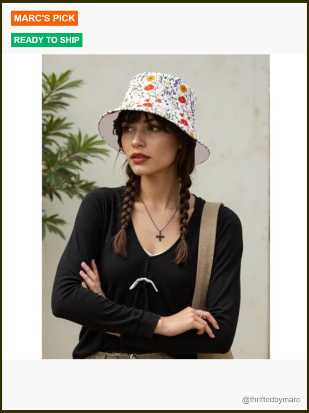 Fun Floral Bucket Hat Unisex Summer Fishing Sun Hat - Picture 2 of 7